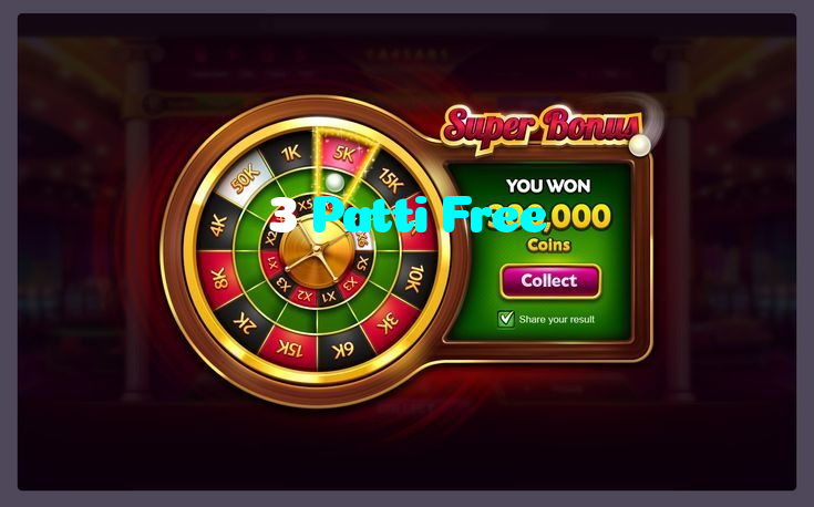 3 Patti Free casino presented on mobile device in Pakistan with slots and live games